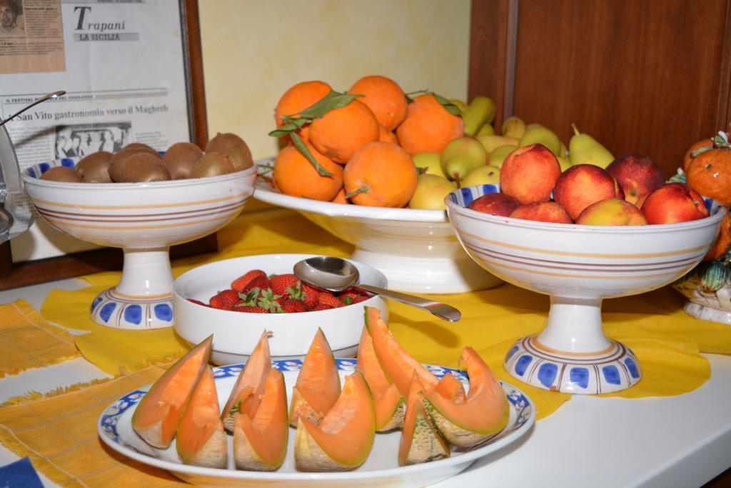 Hotel Ristorante Mediterraneo Faro San Vito Lo Capo Ngoại thất bức ảnh